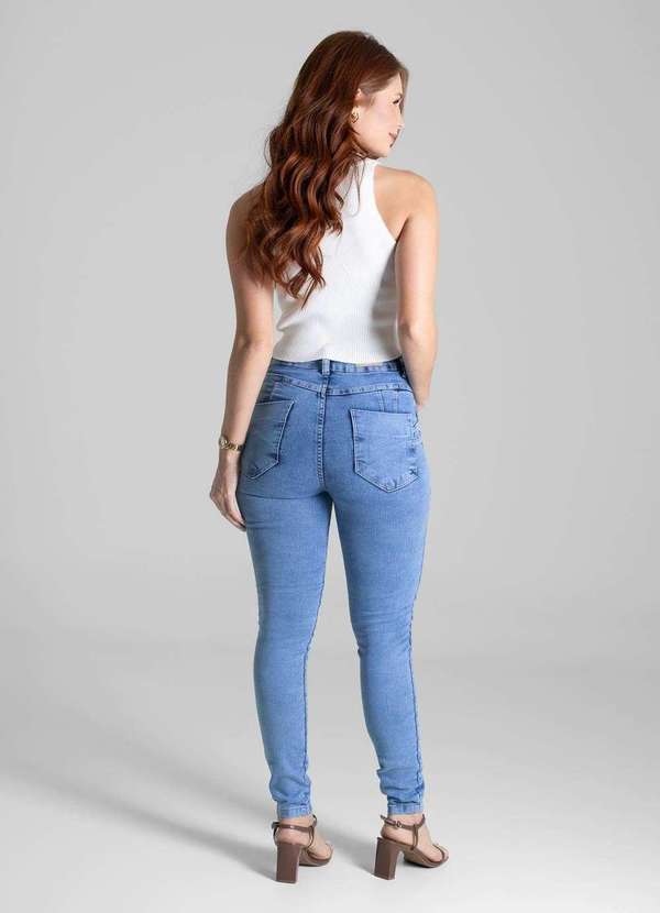 Sawary - Calça Jeans Sawary Levanta Bumbum - 281113 Azul 4