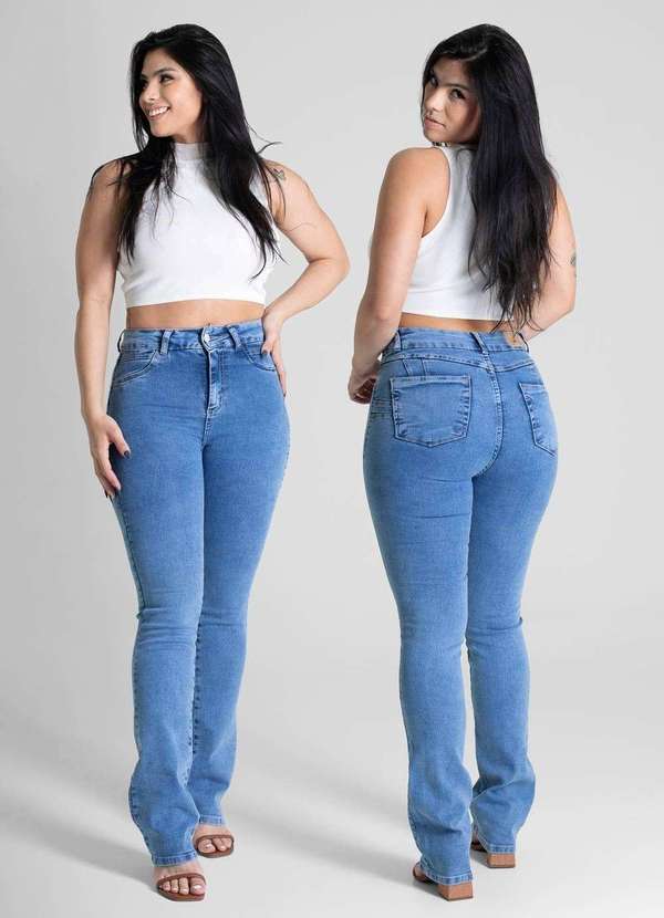 Sawary - Calça Jeans Sawary Levanta Bumbum - 281127 Azul 6