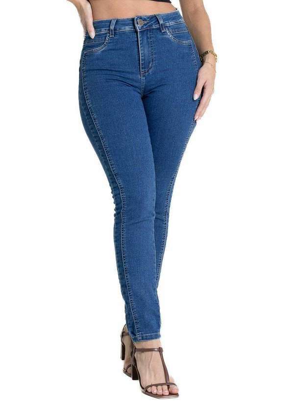 Sawary - Calça Jeans Sawary Levanta Bumbum - 281310 Azul