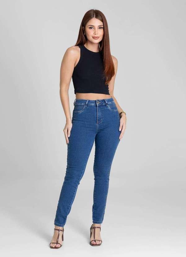 Sawary - Calça Jeans Sawary Levanta Bumbum - 281310 Azul 2