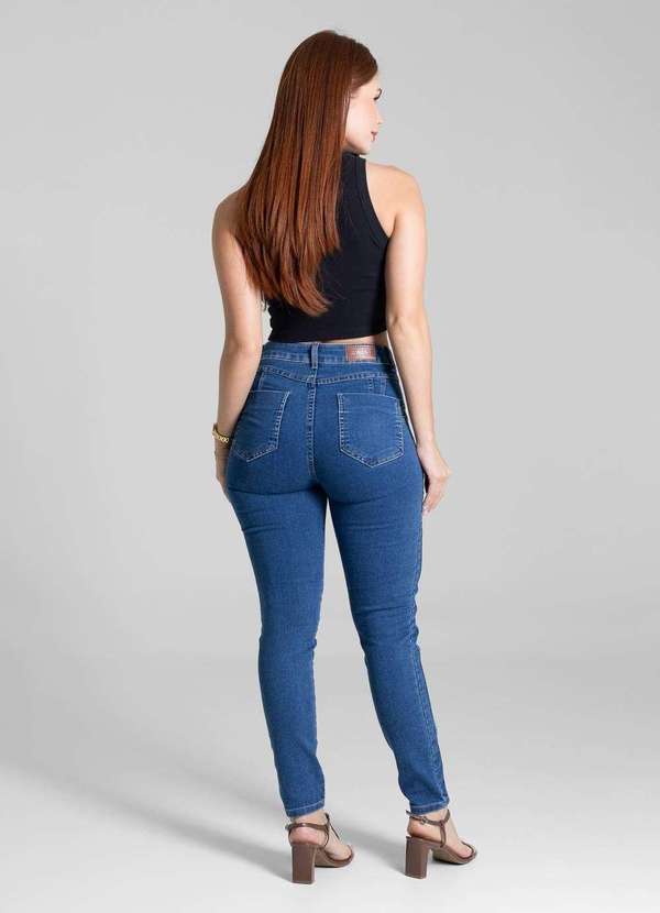 Sawary - Calça Jeans Sawary Levanta Bumbum - 281310 Azul 4
