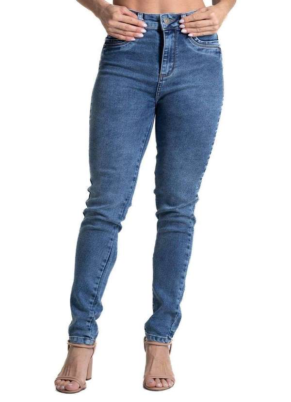 Sawary - Calça Jeans Sawary Levanta Bumbum - 282184 Azul