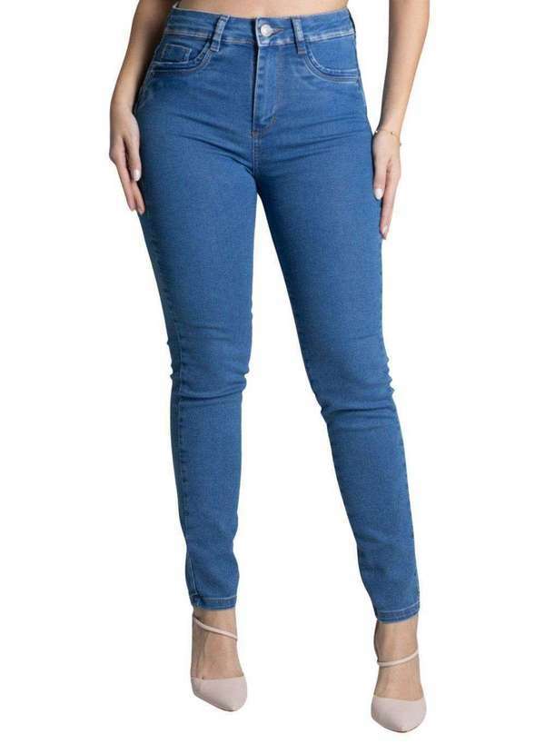 Sawary - Calça Jeans Sawary Levanta Bumbum - 277467 Azul