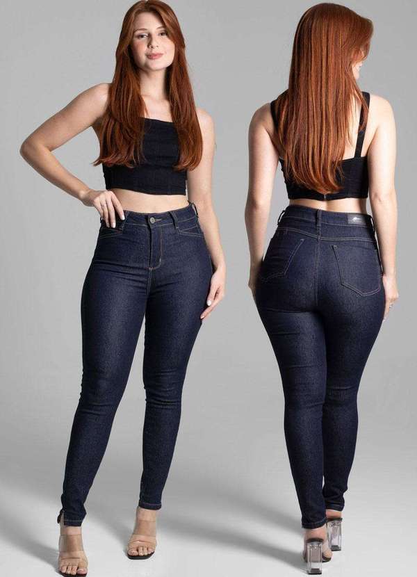 Sawary - Calça Jeans Sawary Levanta Bumbum - 273614 Azul 5