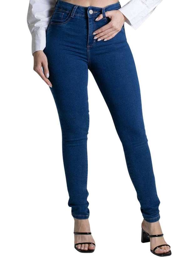 Sawary - Calça Jeans Sawary Levanta Bumbum - 279047 Azul