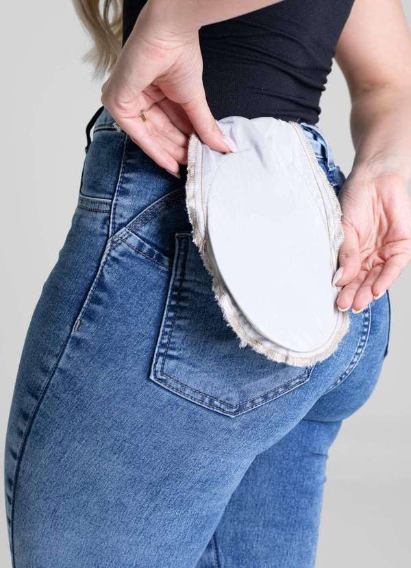 Sawary - Calça Jeans Sawary Modela Bumbum - 281219 Azul 5