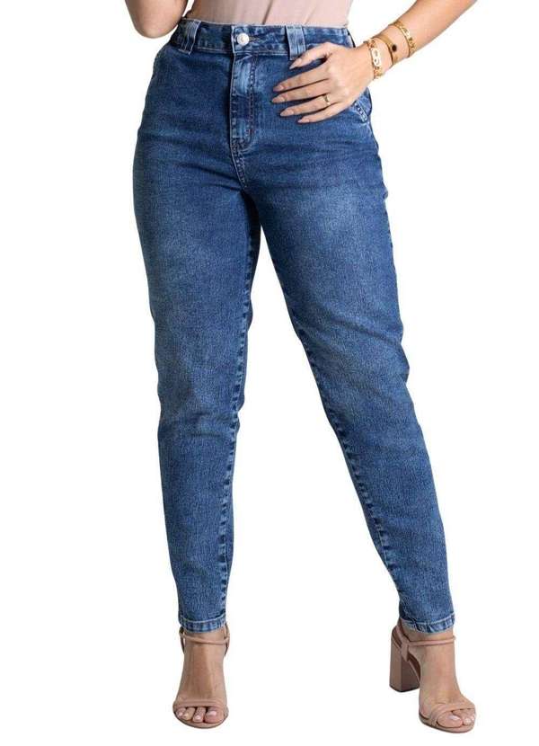 Sawary - Calça Jeans Sawary Mom - 278231 Azul