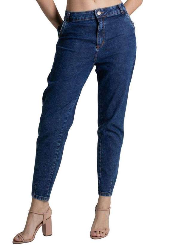 Sawary - Calça Jeans Sawary Mom - 278252 Azul