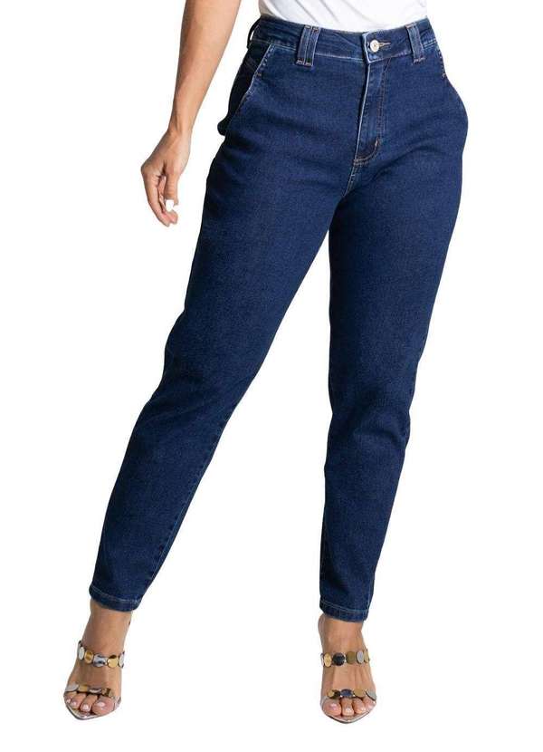 Sawary - Calça Jeans Sawary Mom - 279138 Azul