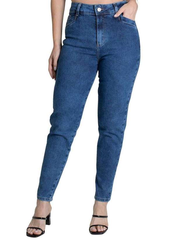 Sawary - Calça Jeans Sawary Mom - 279270 Azul