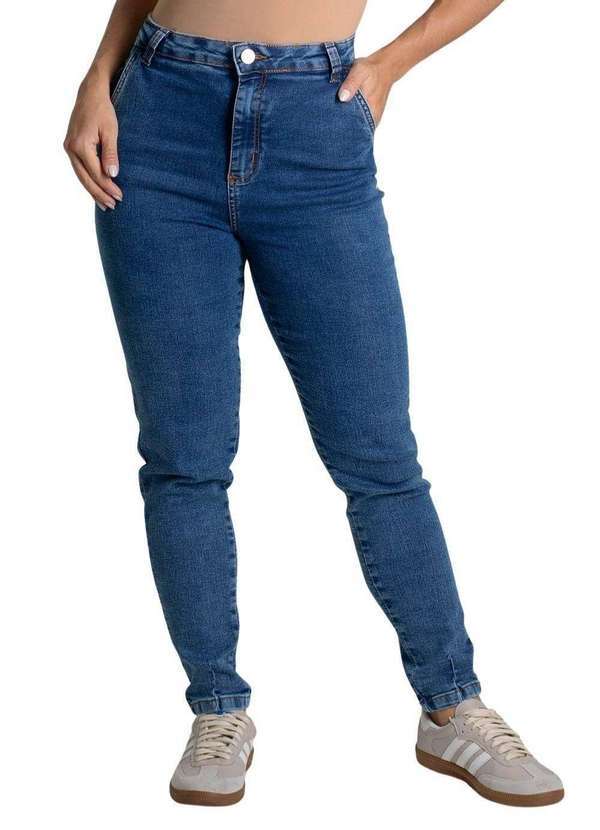 Sawary - Calça Jeans Sawary Mom - 279596 Azul