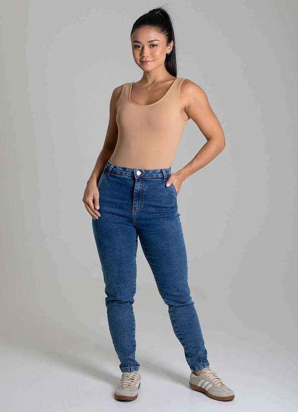 Sawary - Calça Jeans Sawary Mom - 279596 Azul 2