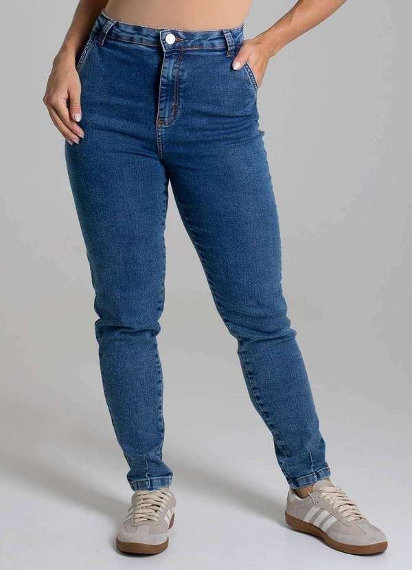 Sawary - Calça Jeans Sawary Mom - 279596 Azul 5