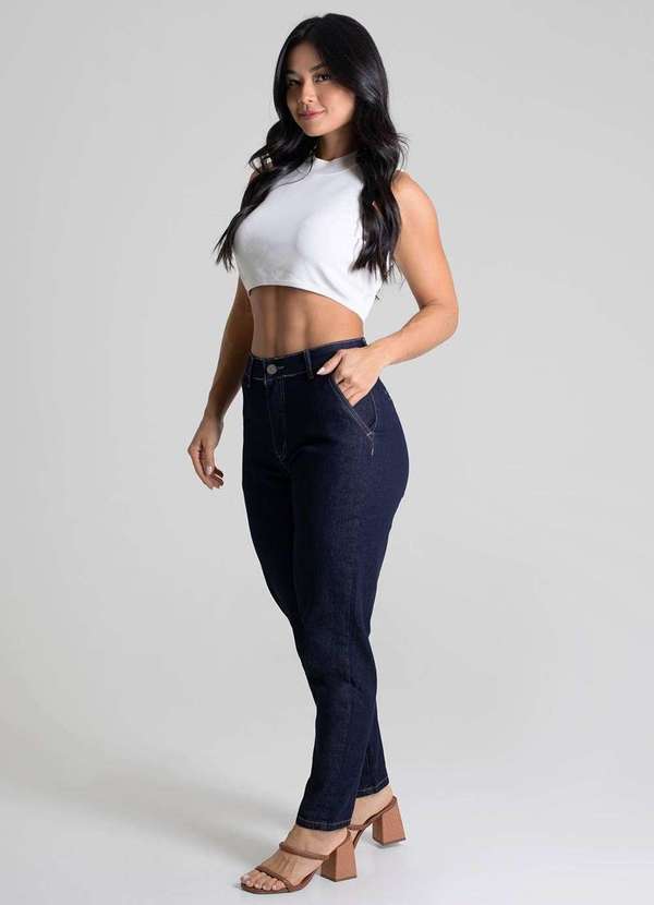 Sawary - Calça Jeans Sawary Mom - 279620 Azul 3