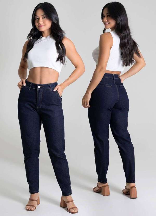 Sawary - Calça Jeans Sawary Mom - 279620 Azul 6