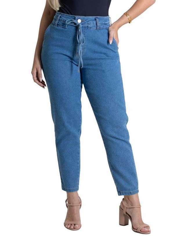 Sawary - Calça Jeans Sawary Mom - 279758 Azul