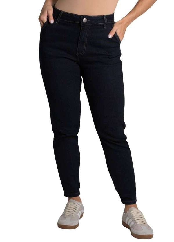 Sawary - Calça Jeans Sawary Mom - 279837 Preto