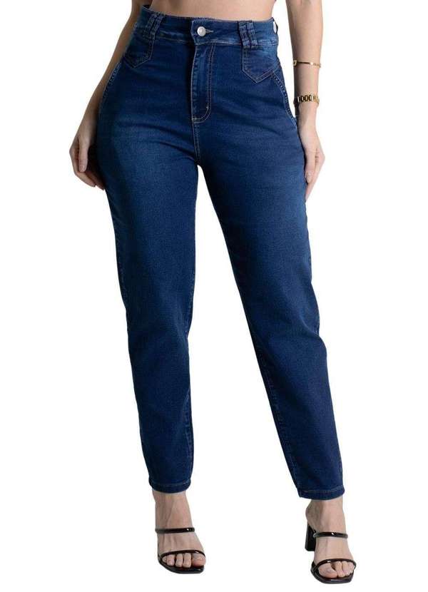 Sawary - Calça Jeans Sawary Mom - 279865 Azul