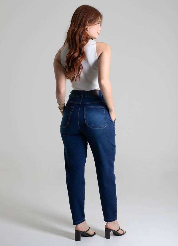 Sawary - Calça Jeans Sawary Mom - 279865 Azul 4