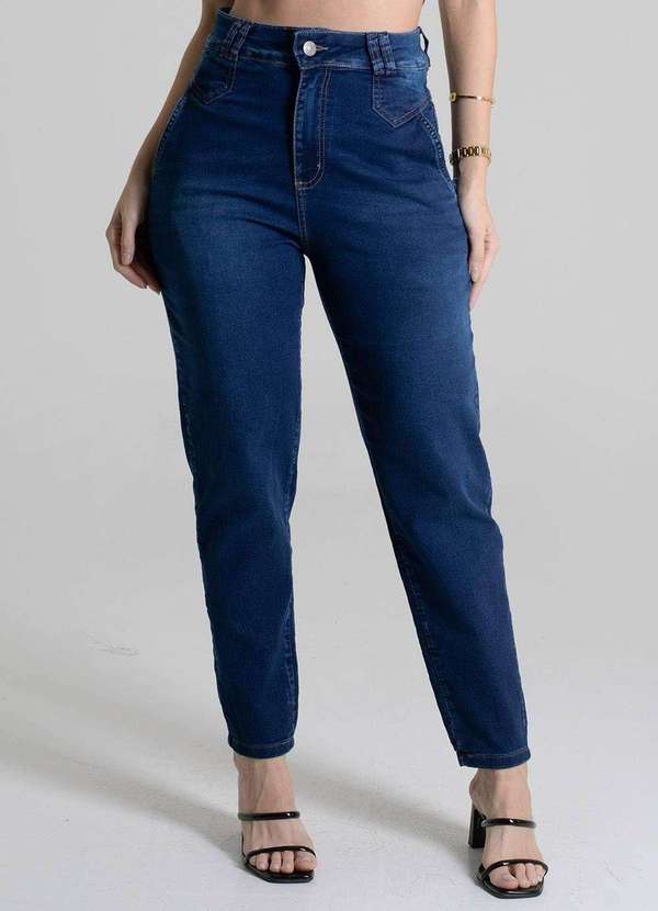 Sawary - Calça Jeans Sawary Mom - 279865 Azul 5
