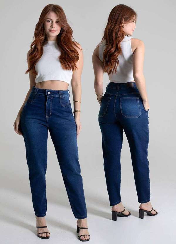Sawary - Calça Jeans Sawary Mom - 279865 Azul 6