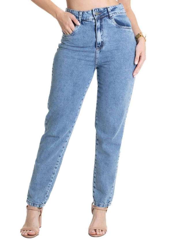 Sawary - Calça Jeans Sawary Mom - 280410 Azul