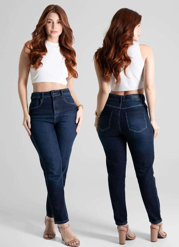 Sawary - Calça Jeans Sawary Mom - 280644 Azul 6