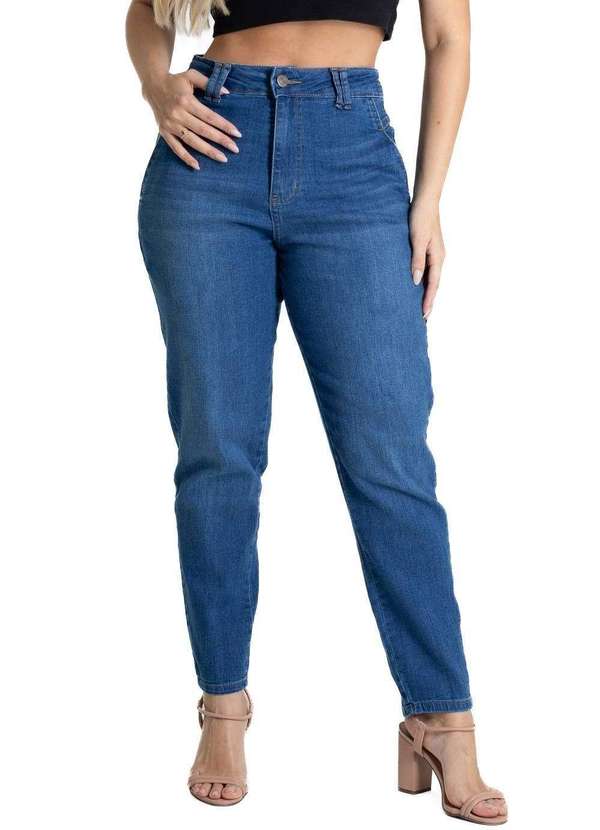Sawary - Calça Jeans Sawary Mom - 280673 Azul