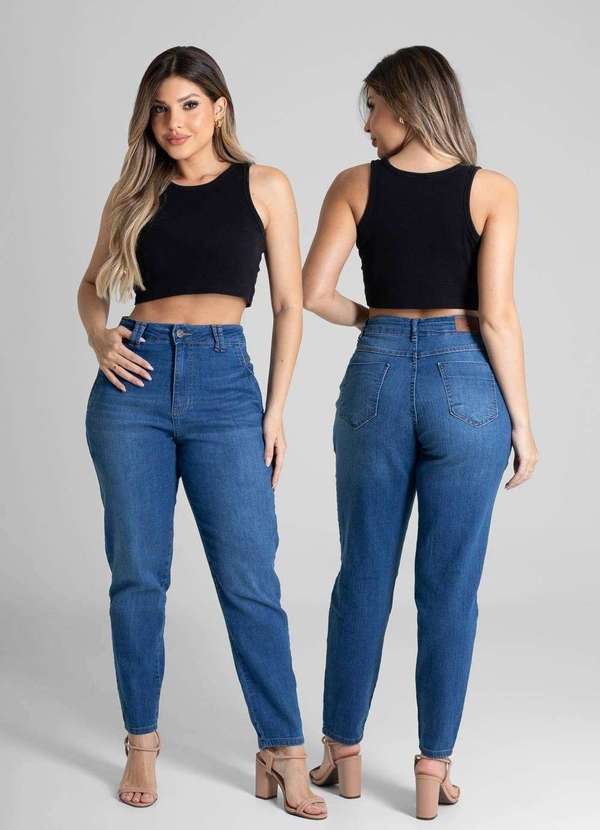 Sawary - Calça Jeans Sawary Mom - 280673 Azul 6