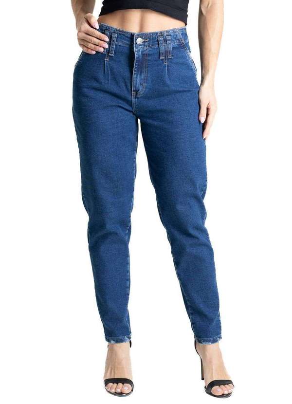 Sawary - Calça Jeans Sawary Mom - 280783 Azul