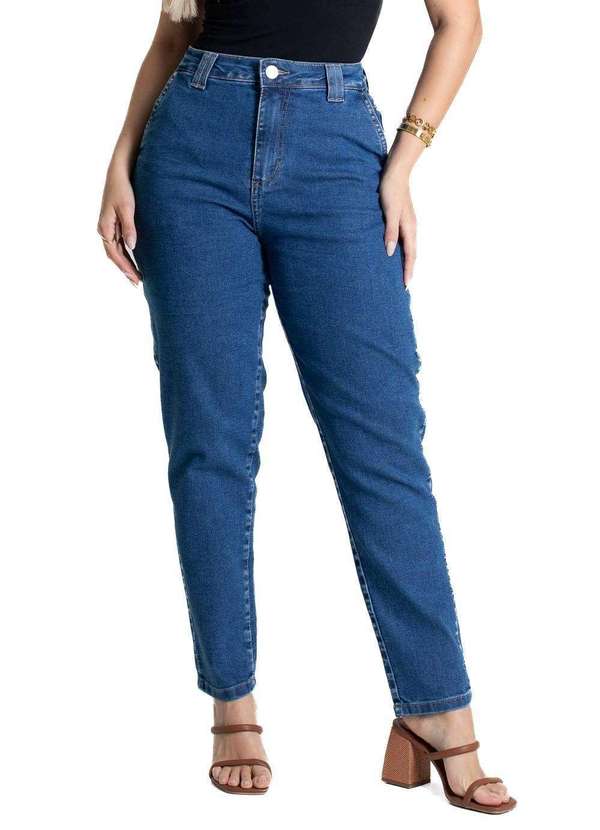 Sawary - Calça Jeans Sawary Mom - 280979 Azul