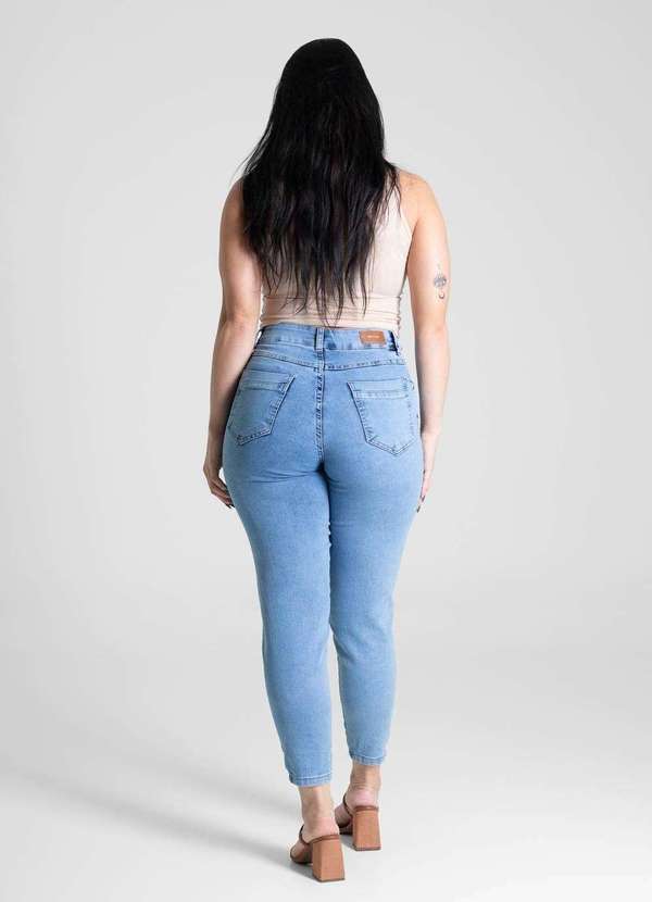 Sawary - Calça Jeans Sawary Mom - 281007 Azul 4