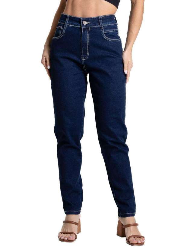 Sawary - Calça Jeans Sawary Mom - 281262 Azul