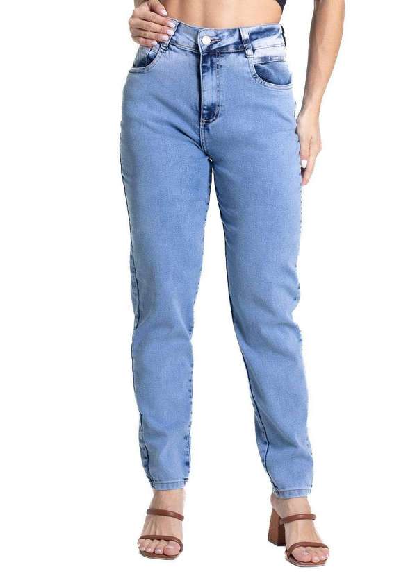 Sawary - Calça Jeans Sawary Mom - 281346 Azul