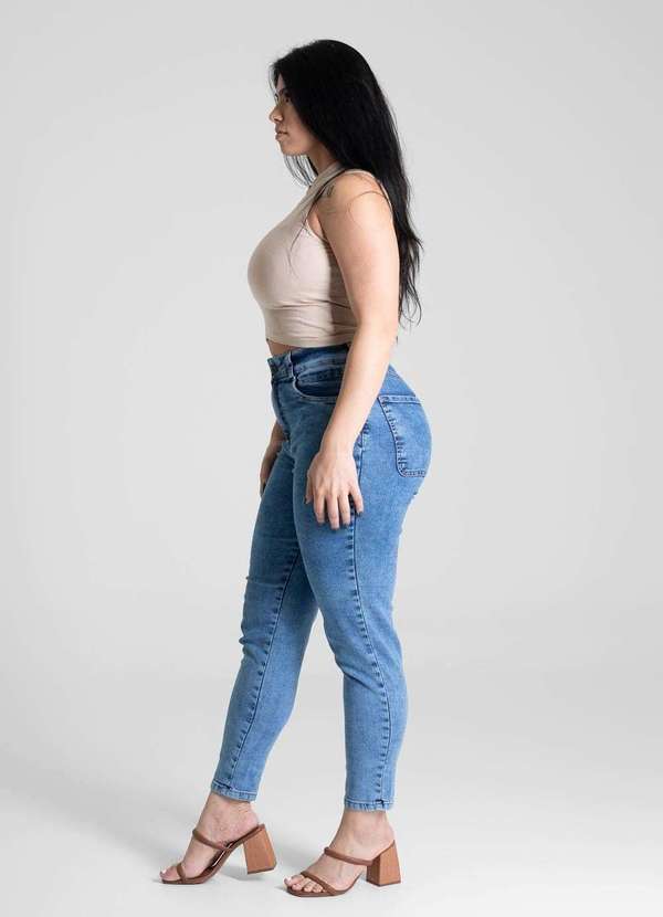 Sawary - Calça Jeans Sawary Mom - 281347 Azul 3