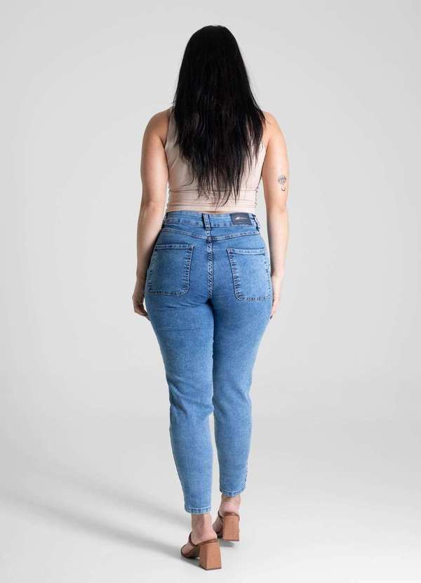 Sawary - Calça Jeans Sawary Mom - 281347 Azul 4