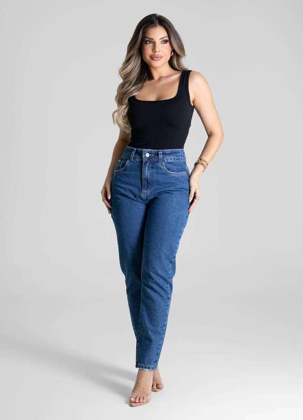 Sawary - Calça Jeans Sawary Mom - 281348 Azul 2