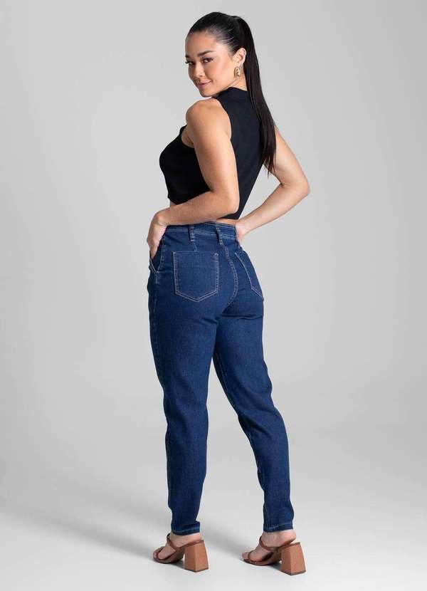 Sawary - Calça Jeans Sawary Mom - 281356 Azul 4