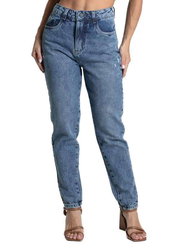 Sawary - Calça Jeans Sawary Mom - 281659 Azul
