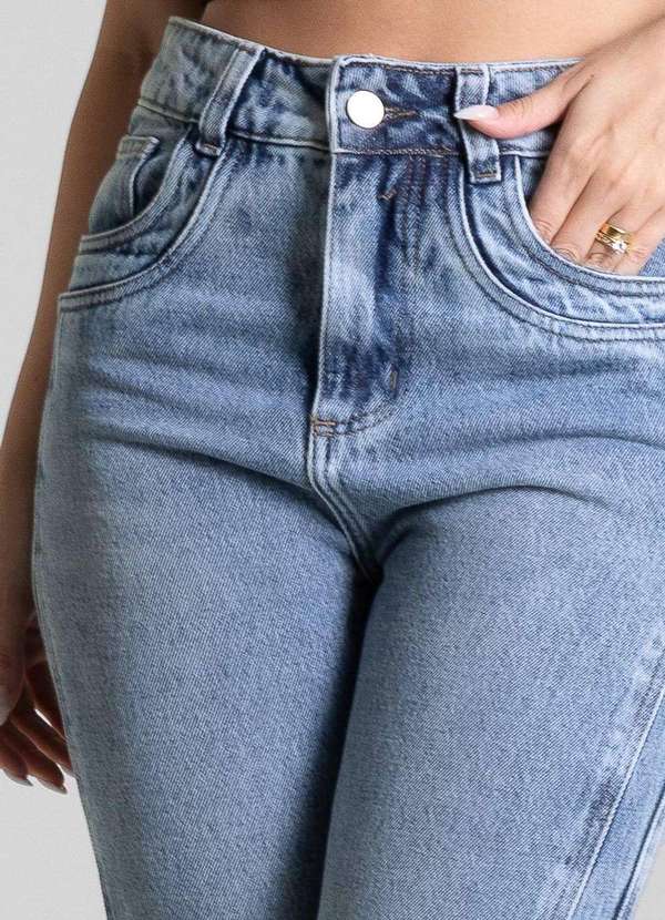 Sawary - Calça Jeans Sawary Mom - 281662 Azul 5