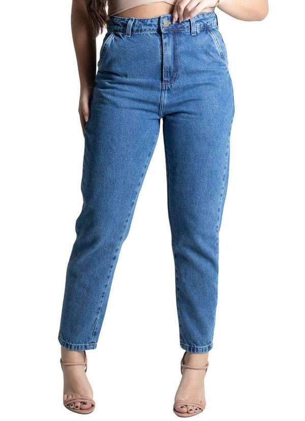 Sawary - Calça Jeans Sawary Mom - 277492 Azul