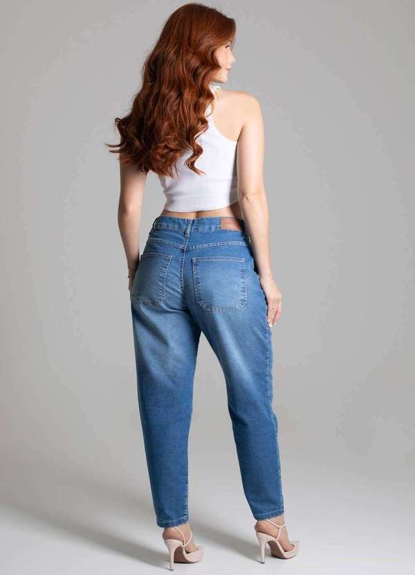 Sawary - Calça Jeans Sawary Mom - 277475 Azul 4