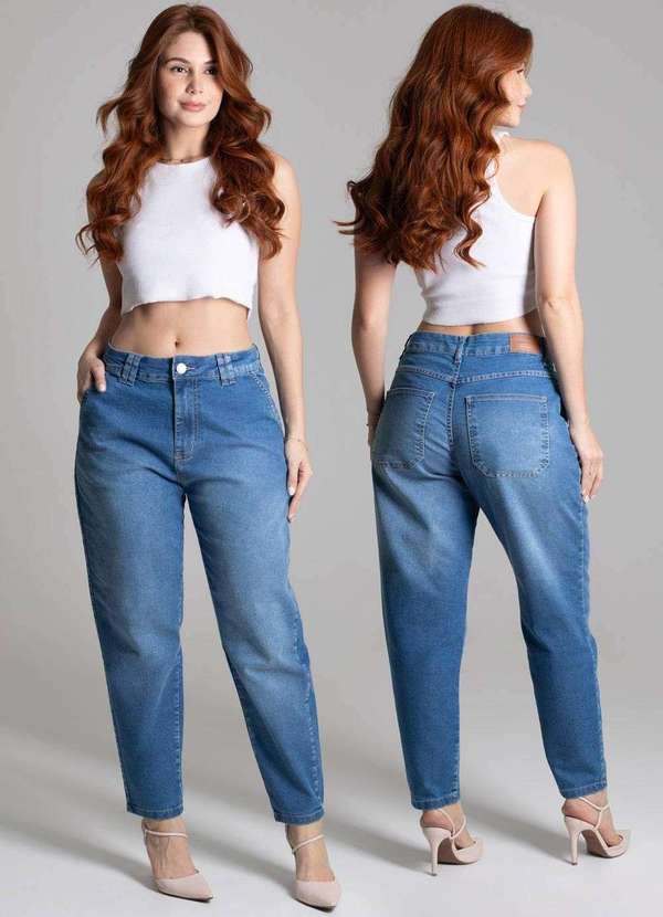 Sawary - Calça Jeans Sawary Mom - 277475 Azul 6