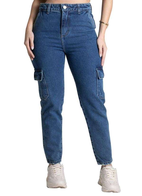 Sawary - Calça Jeans Sawary Mom - 277568 Azul