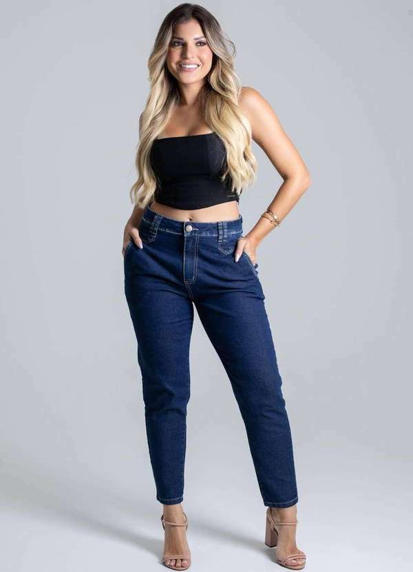 Sawary - Calça Jeans Sawary Mom Calça Jeans Sawary Mom 276728 36