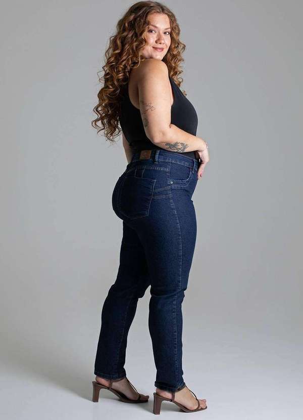 Sawary - Calça Jeans Sawary Plus Size - 278855 Azul 3