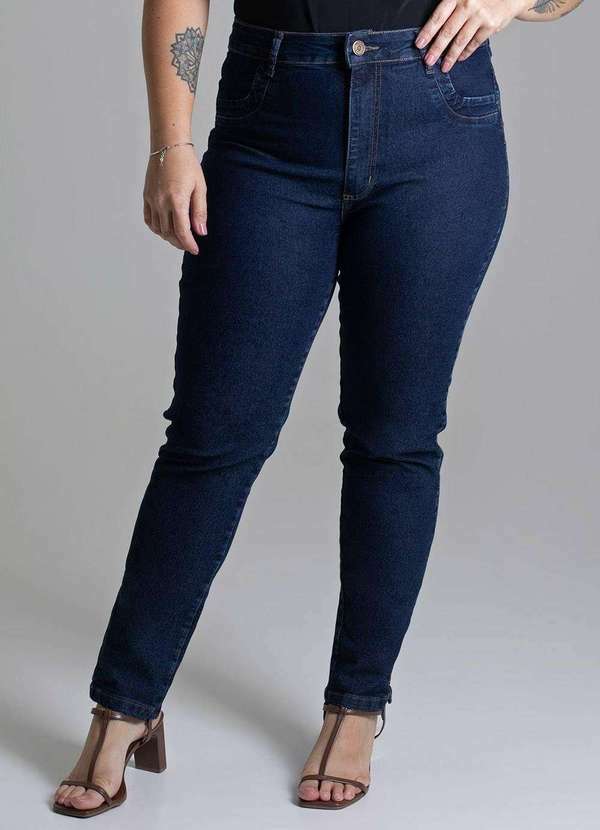 Sawary - Calça Jeans Sawary Plus Size - 278855 Azul 5