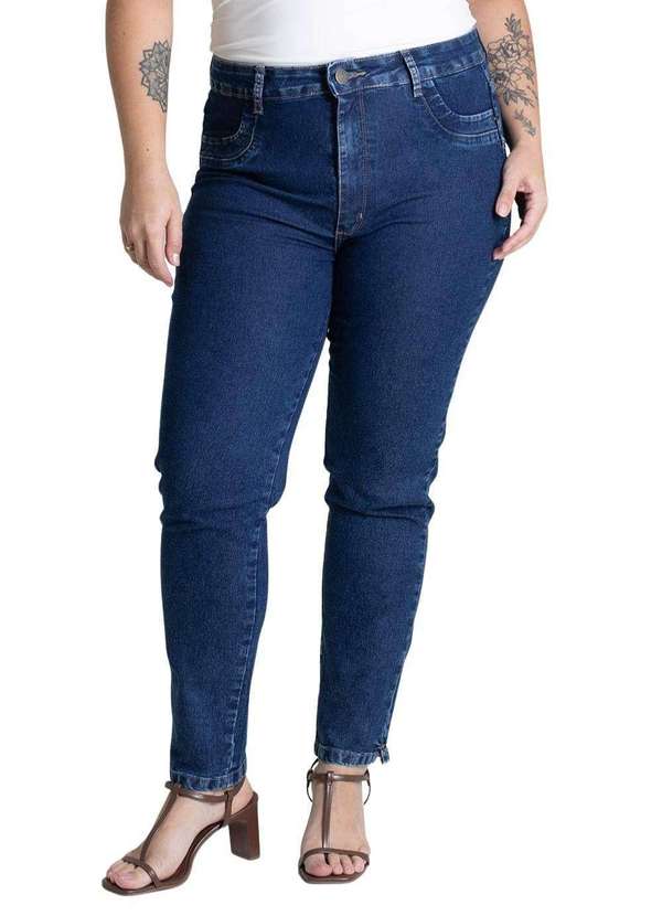Sawary - Calça Jeans Sawary Plus Size - 279145 Azul
