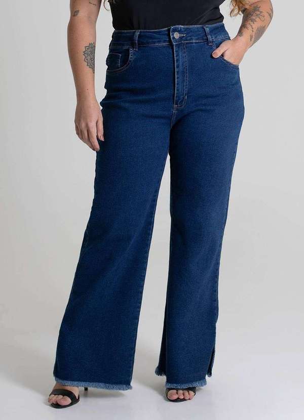 Sawary - Calça Jeans Sawary Plus Size - 280107 Azul 5