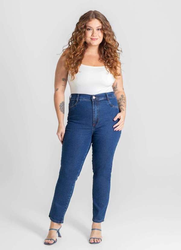 Sawary - Calça Jeans Sawary Plus Size - 280295 Azul 2